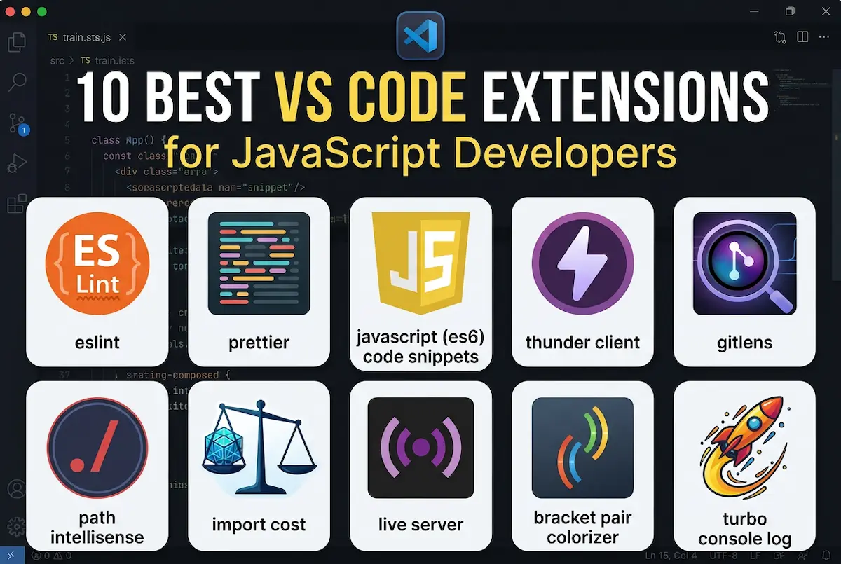 10 Best Vs Code Extensions For Javascript Developers
