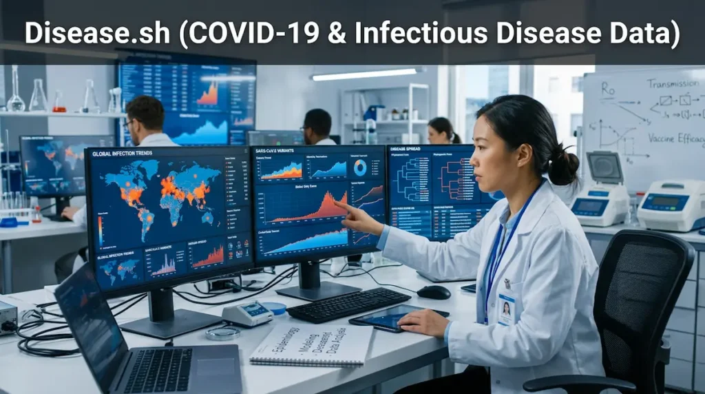 Diseasesh Covid 19 Infectious Disease Data