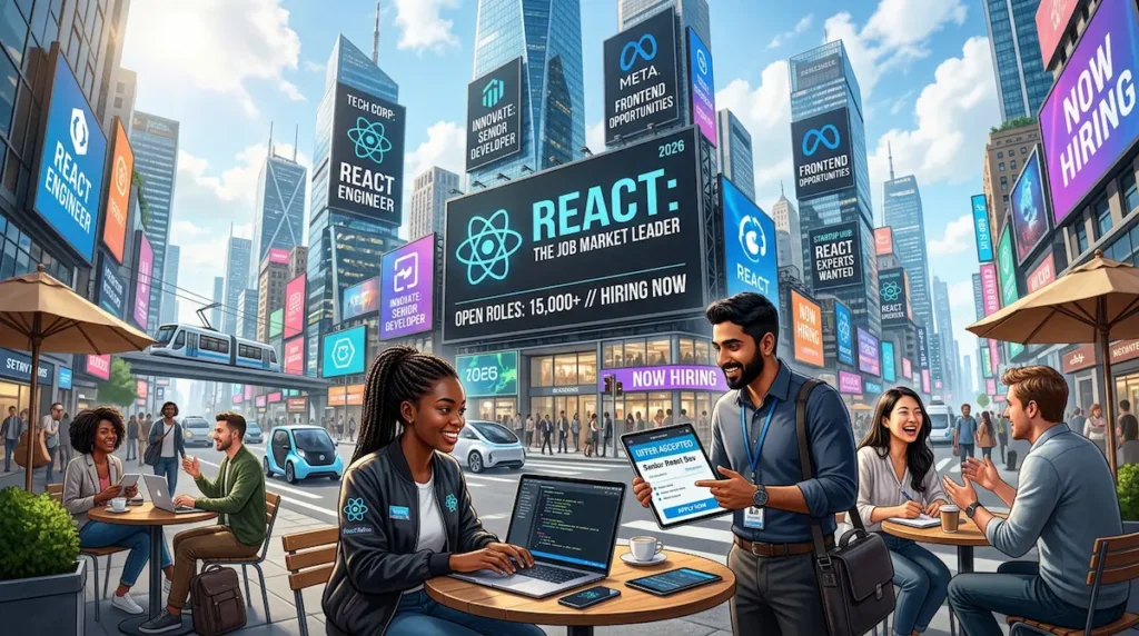 React The Job Market Leader