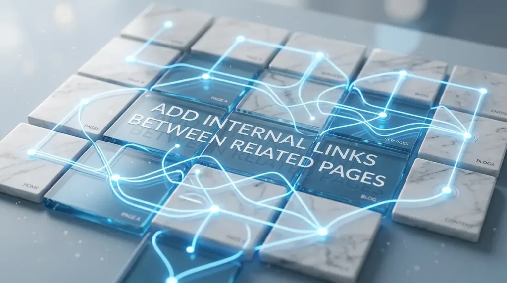 Add Internal Links Between Related Pages