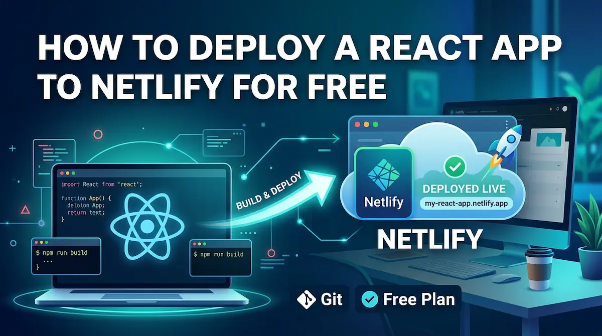How To Deploy A React App To Netlify For Free