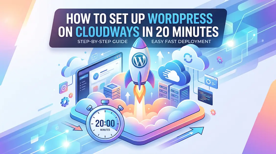 How To Set Up Wordpress On Cloudways In 20 Minutes