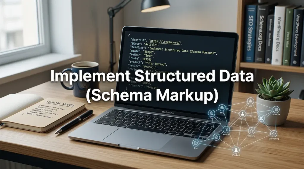 Implement Structured Data Schema Markup
