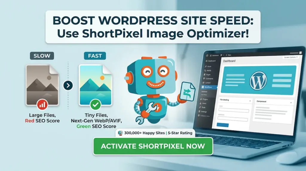 Shortpixel WordPress Plugin