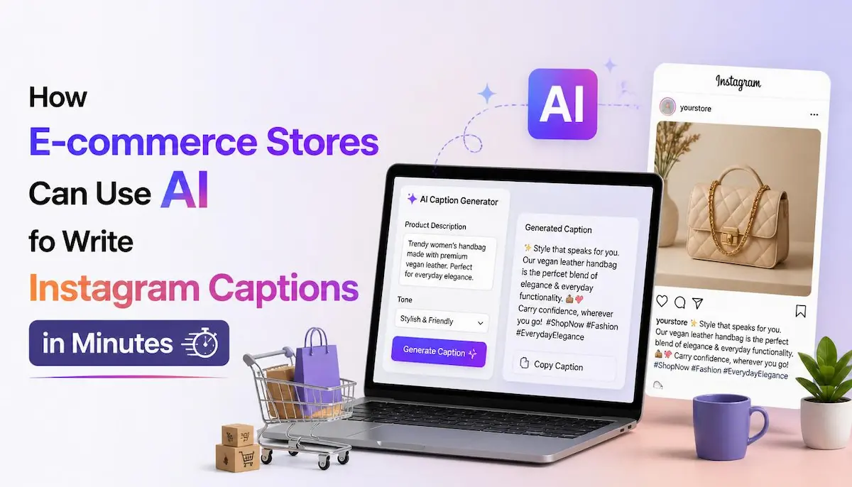 How E Commerce Stores Can Use Ai To Write Instagram Captions In Minutes